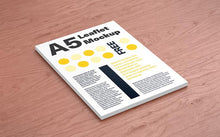 Load image into Gallery viewer, Free 3 Mockup of Perfect Clean Leaflet