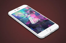 Load image into Gallery viewer, Free 7 x White PSD iPhone Mockups