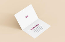 Load image into Gallery viewer, Free 4 x White Invitation Card Mockups