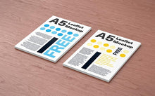 Load image into Gallery viewer, Free 3 Mockup of Perfect Clean Leaflet
